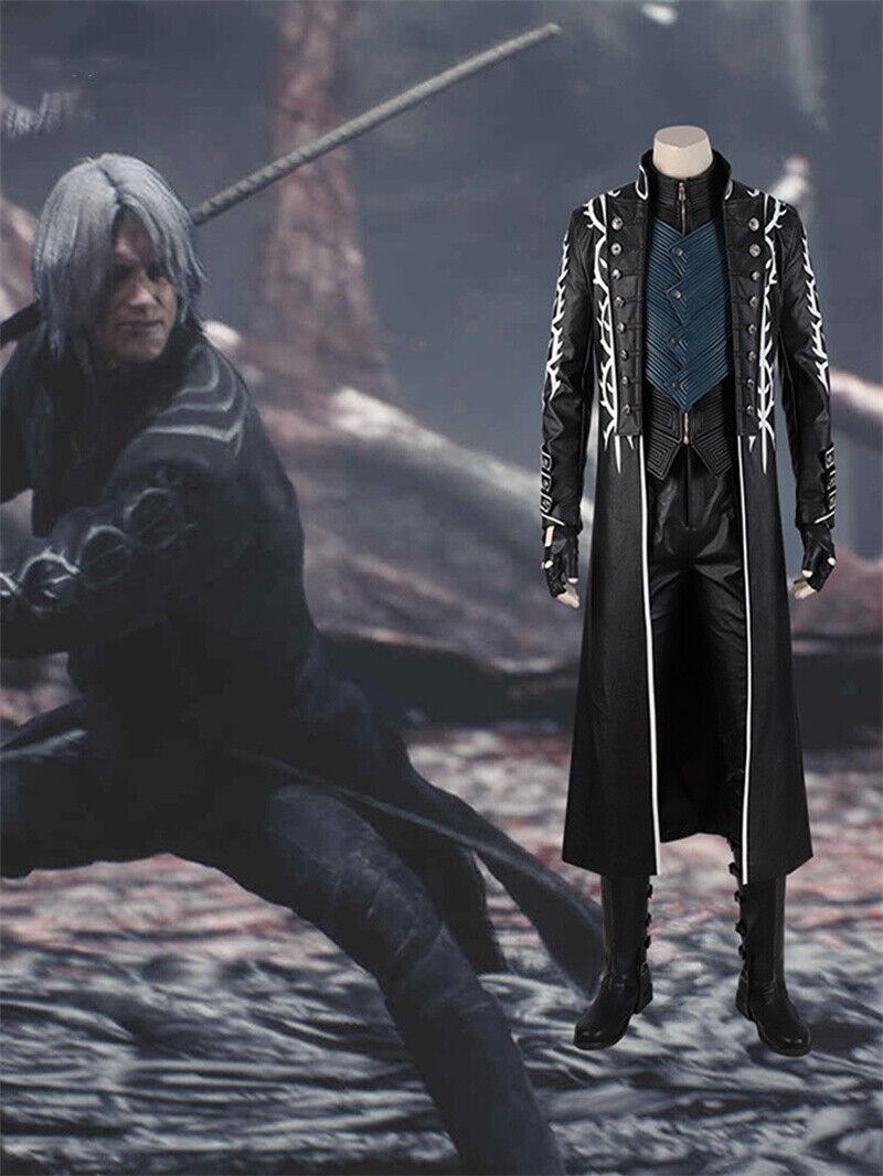 Devil May Cry 5 DMC5 Vergil Cosplay Costume