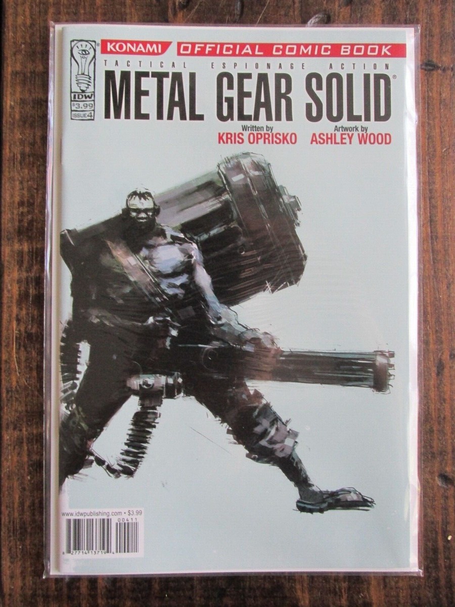 IDW 2004 METAL GEAR SOLID Comic Book # 4 Konami Game 4th Issue of