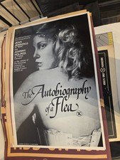 Autobiography of a Flea  Mitchell Brothers 1976  Poster B&W Rolled John Holmes