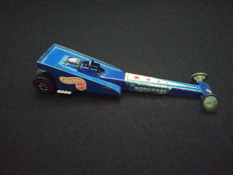 Hot Wheels Mongoose Dragster In Vintage Manufacture Diecast Cars