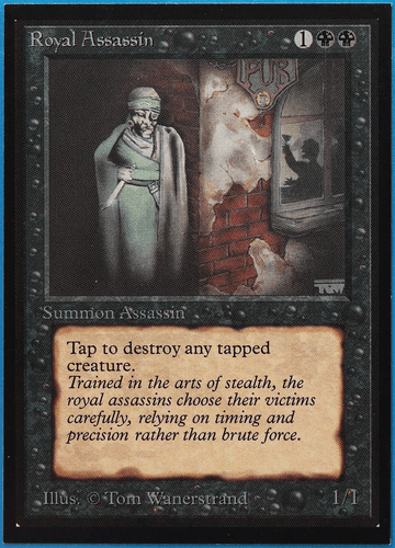 Royal Assassin Collectors' Edition NM Black Rare MTG CARD (ID# 506746) ABUGames - Picture 1 of 2