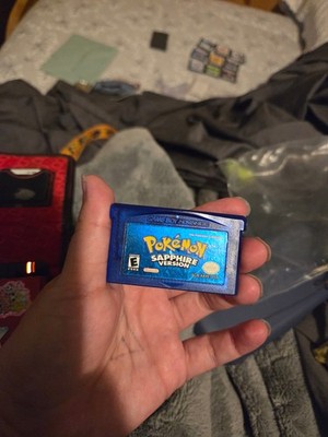 Pokemon: Sapphire Version (Game Boy Advance, 2003) DRY BATTERY NO INTERNAL CLOCK