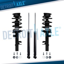 Front Struts w/Coil Spring Assembly Rear Shocks for 2014 2015 - 2019 Ford Escape