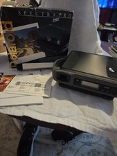 Vintage Polaroid Spectra Pro Instant Film Camera Open Box Timer Manual