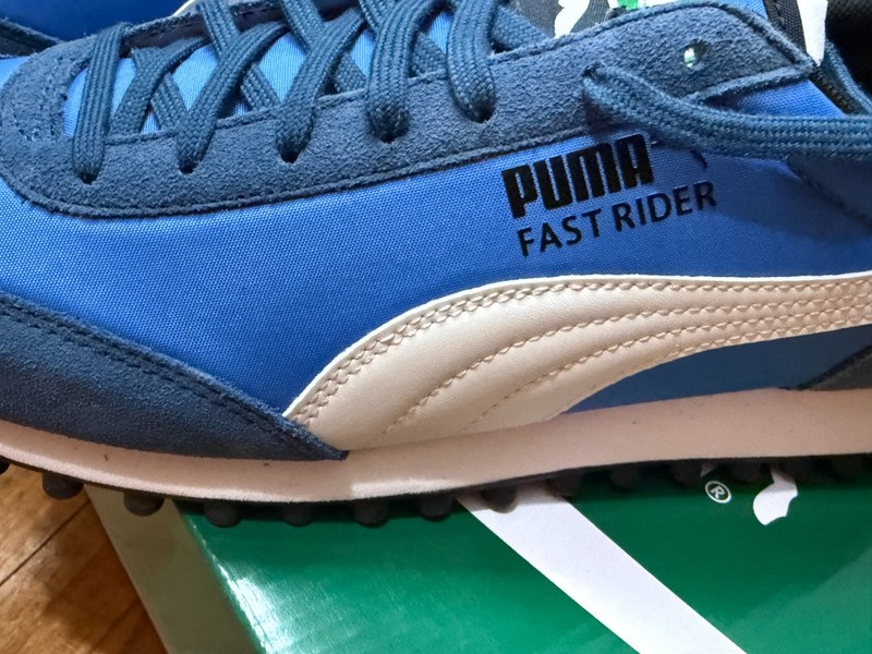 Puma Fast Rider Source Palace Blue Dark Denim New Mens 11 Shoes Sneakers