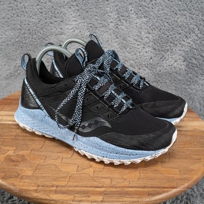 Saucony Mad River TR Women's Trail Running Shoes Size 7 Blue - Black S10521-1