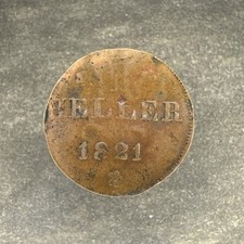 Free imperial city of Frankfurt (German States) - 1 Heller 1821 World Coin