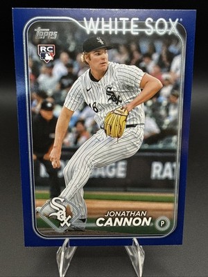 Jonathan Cannon #US347 Topps Blue MLB Baseball 2024 Chicago White Sox RC