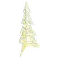 Weihnachtsbaum Mit 240 Leds Warmes Weiß 180 Cm Pet