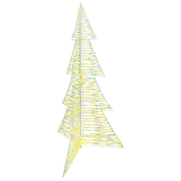 Weihnachtsbaum Mit 240 Leds Warmes Weiß 180 Cm Pet-image