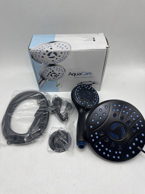 #ad AquaCare High Pressure 50 mode Rain Handheld 3 way Shower Head 4337 Bronze $39.21