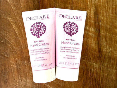 DECLARE  Hand Cream Neu 2 x 50ml = 100 ml Hautglättende Handcreme Body Care
