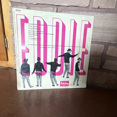 Eddie Constantine Eddie LP Barclay 80060 Chanson French 12'' 33 RPM Vinyl