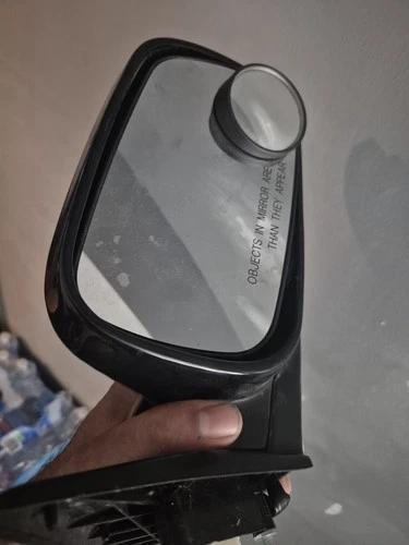 94-97 Honda Accord Passenger Door Mirror. OEM In Black Color