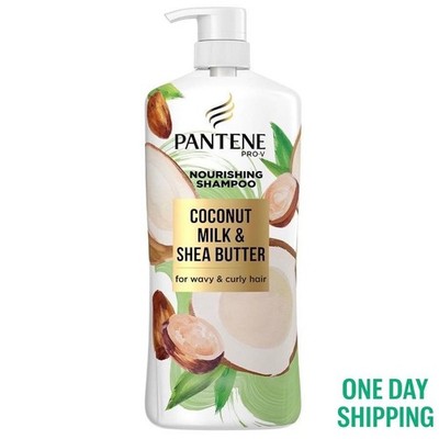 Pantene Pro-V Nourishing Coconut Milk & Shea Butter Shampoo 38.2 fl oz Hair Care