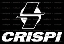 CRISPI Outdoor Footwear - Sports - Car/SUV Vinyl Die-Cut Peel N' Stick Decals