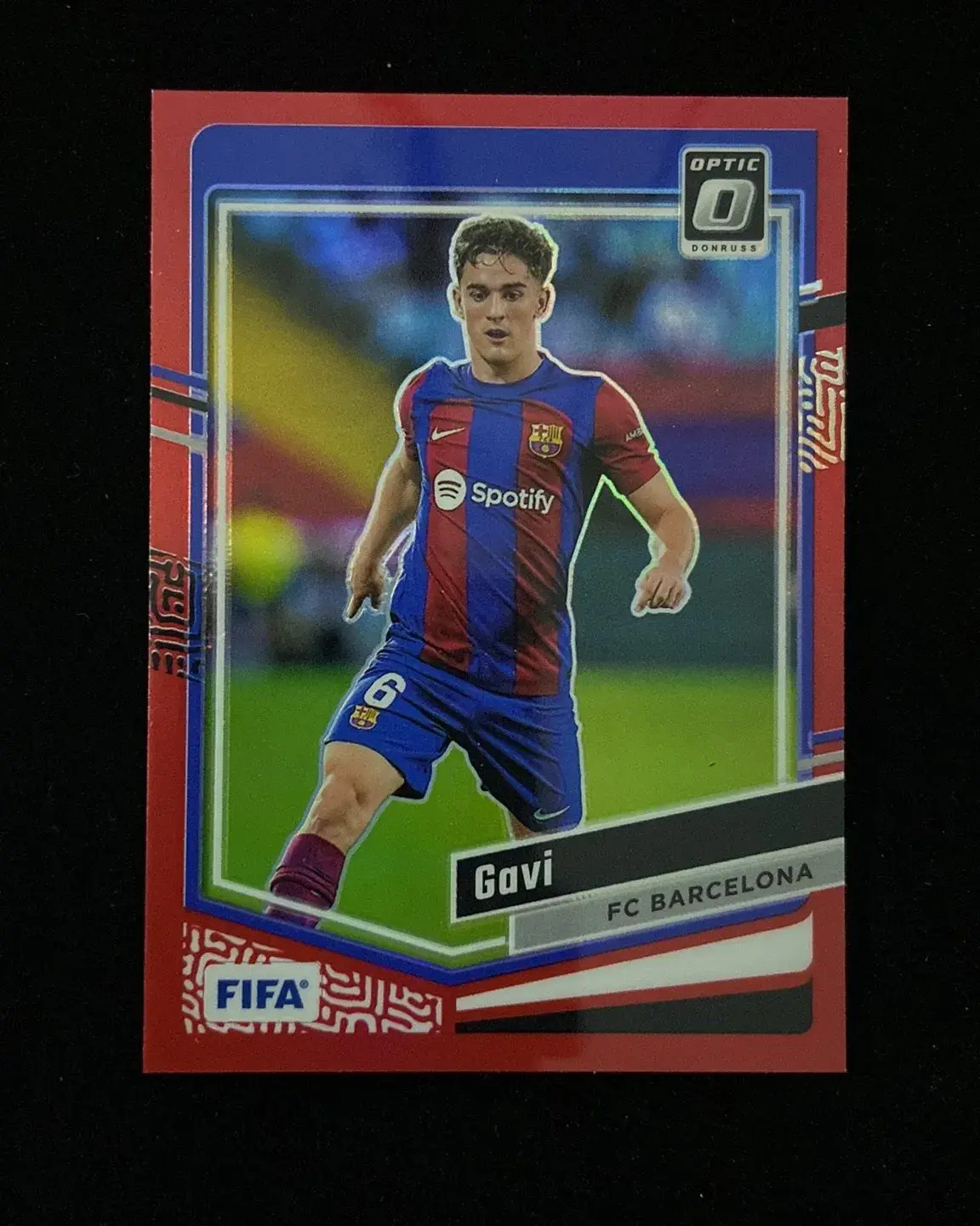 2023-24 Panini Donruss Optic FIFA Red #112 Gavi 223/299 FC Barcelona FR28