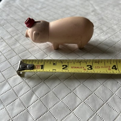Vintage PIG Novelty Cigarette Lighter WORKS w/Nostril FLAMES-Butane~3 In.  long