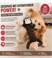 Zerrspielzeug f&uuml;r Hunde mit elastischem Gummi  extra Spa&szlig; beim Ziehen