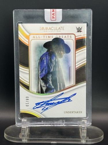 2024 WWE Panini Immaculate The Undertaker All Time Greats Auto /10