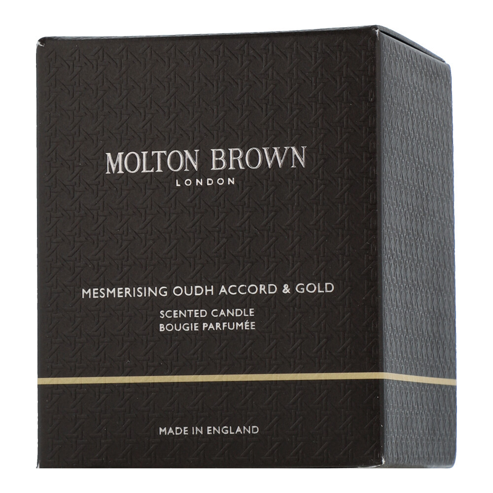 Molton Brown Завораживающий Удовый аккорд и золото - Свеча с одним фитилем 190 г 10890₽