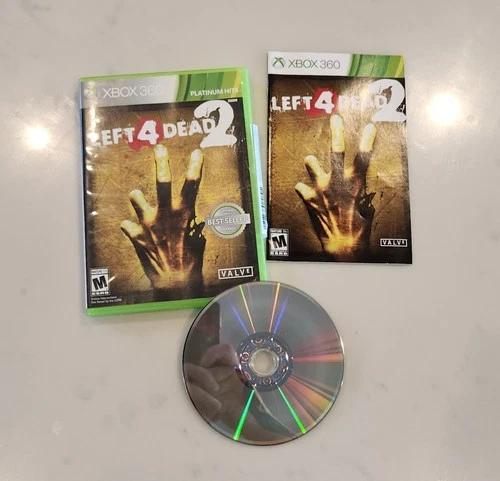 Valve Left 4 Dead 2 Xbox 360 Multiplayer Shooter Survival Horror NTSC-U/C Manual