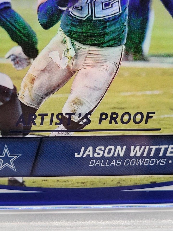 2016 Score Jason Witten Artist Proof #/50 SSP Cowboys Color Match PSA Gem Mint💎 - Image 4 of 4