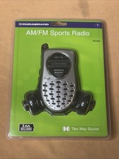 AM/FM Sports Radio Duraband Model PR-355 Earphone Included ... NEW