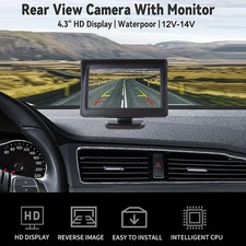 4.3 Inch TFT LCD Reverse Display Car Rear View Monitor for Parking Backup Camera