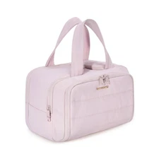 BAGSMART Zora 4-in-1 Toiletry Bag Women Large Travel Organizer Makeup Pouch