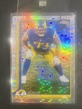 Steve Avila 2025 Topps Chrome Pulsar Refractor Rams #170