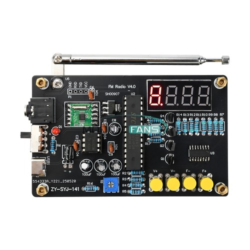 RDA5807M FM Radio Electronic DIY Kit 87-108MHz Electronic Soldering Project - Picture 32 of 34