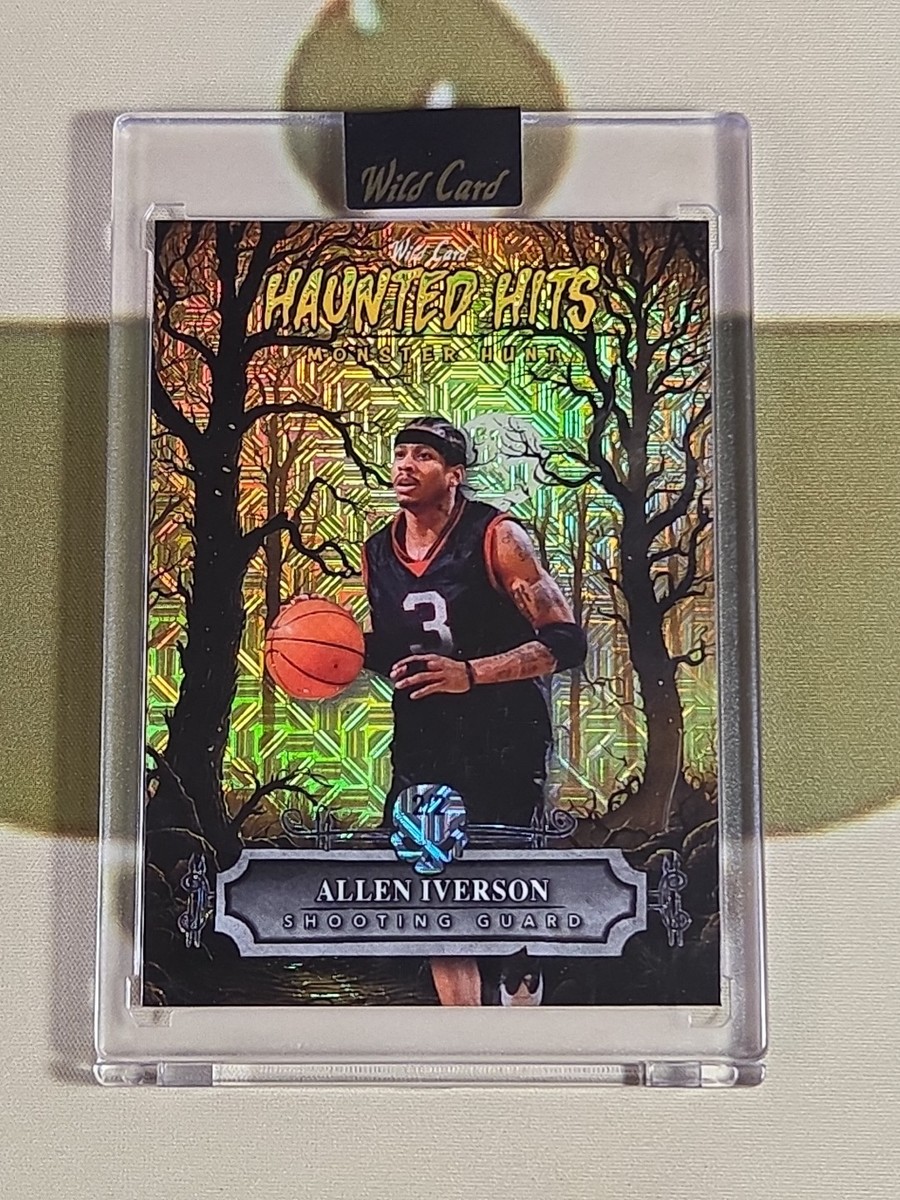 2025 Wild Card Haunted Hits Multi Sport ALLEN IVERSON 2/2 🔥 | eBay