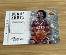 2013-14 Panini Prestige Bonus Shots Relic #76 Nick Young 76ers Traded 2 Lakers.