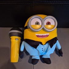 Minions Singing Bob Toy Microphone Despicable Me Mattel