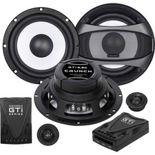Crunch GTI-6.2c 200W 2-Way Recessed Speaker KIT Contents: 1 KIT