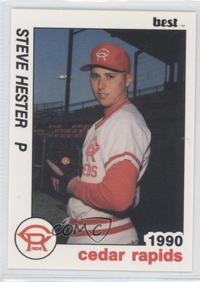 1990 Best Cedar Rapids Reds Steve Hester #26 0q3