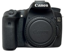 Canon EOS 70D 20.2MP Digital SLR DSLR Camera Body Only Excellent Condition