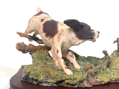BORDER FINE ARTS LIMITED EDITION - England Springer Spaniel & Pheasant 775/ 1500 - Picture 11 of 24