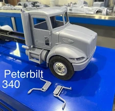 rc tamiya 1/14 truck body Kenworth W900  Lesu Peterbilt 340 King Hauler 379