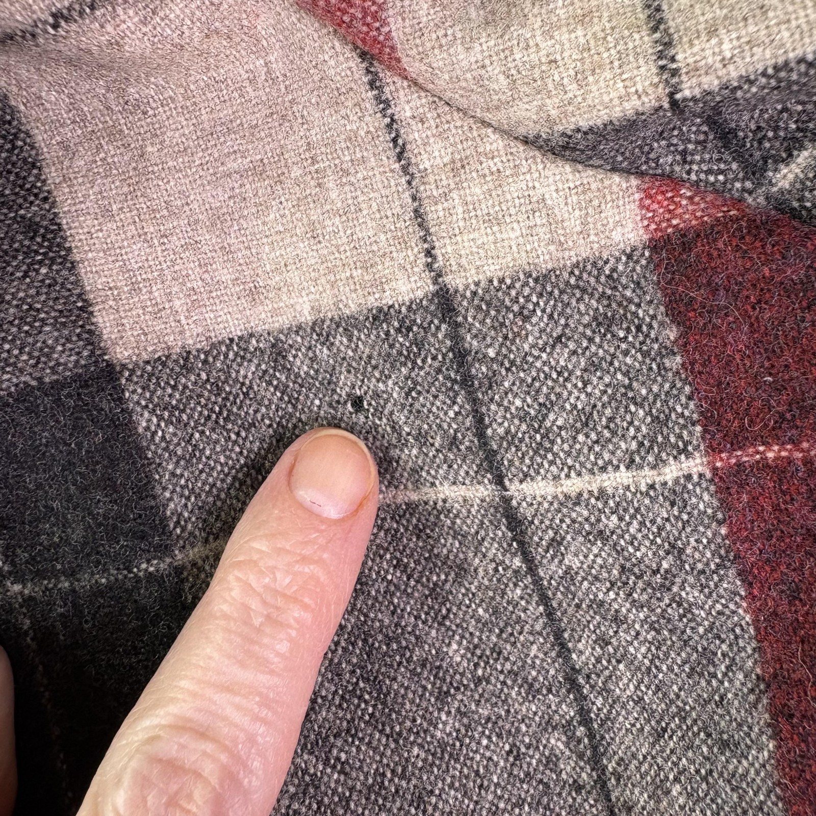 Pendleton Heritage Jacket Women’s Medium Red Plai… - image 6