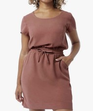 32 Degrees Ladies' Twill Dress Soft Feel Cool Twill Fabric, Pink Plus Size XXL