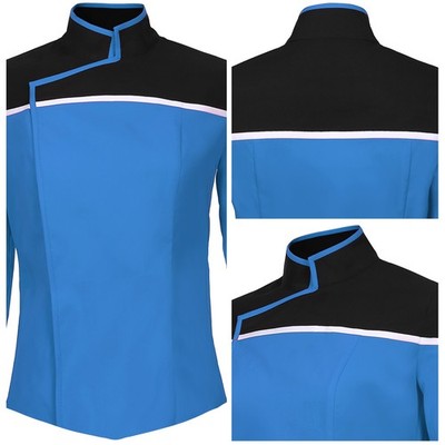 Star Trek: Lower Decks Season 1 Cosplay Costume Blue Uniform Shirt Top
