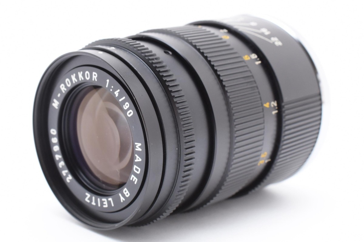 ⛄Exc++++⛄ Minolta M-ROKKOR 90mm f/4 Lens for Leica M Leitz