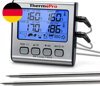Thermopro Digitales Grill-Thermometer Bratenthermometer Fleischthermometer KüChe
