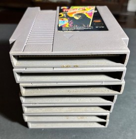 Vtg 1980s NES Nintendo WEREWOLF FRIDAY THE 13TH 1943 Original Game LOT of 7