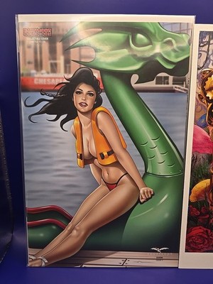 Shanghai #2 Baltimore Comic Con 2020 Ltd 350 Keith Garvey CVR + Chatzoudis Print
