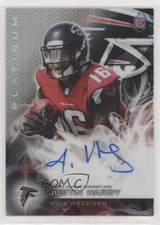 2015 Topps Platinum Auto Rookies Justin Hardy #AR-JHA Auto 2u3