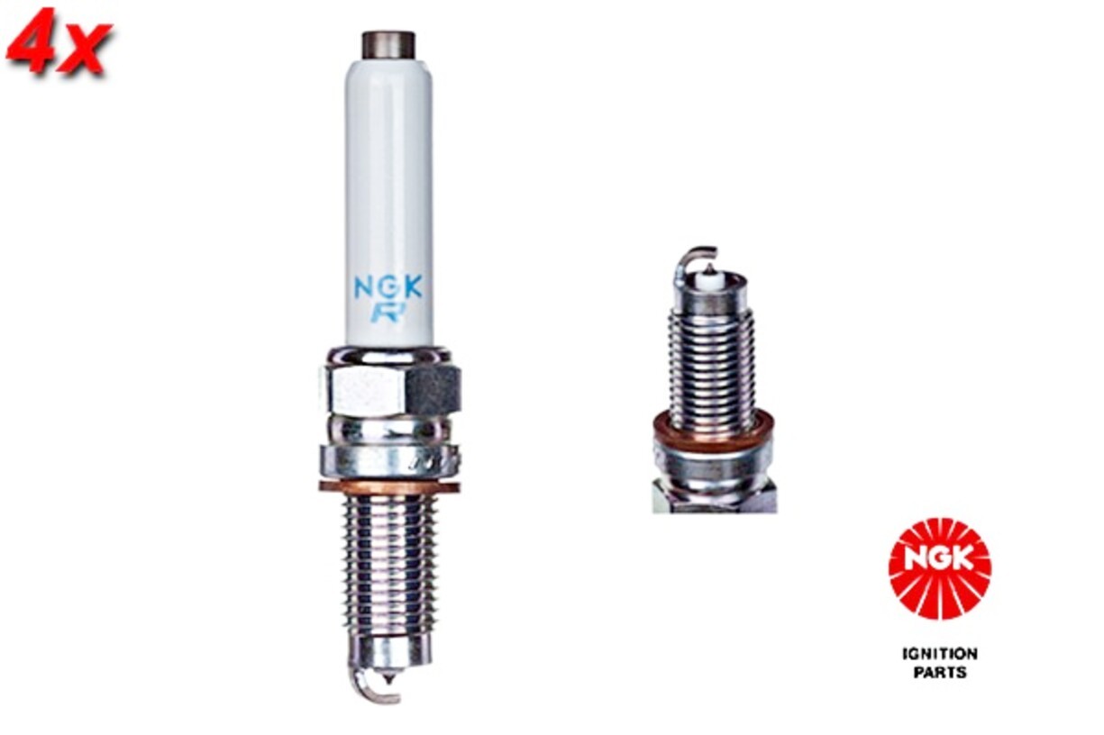 NGK 4x Spark Plug For AUDI A1 A3 SEAT Ateca SKODA Citigo VW Cc 11-21 04E905601B