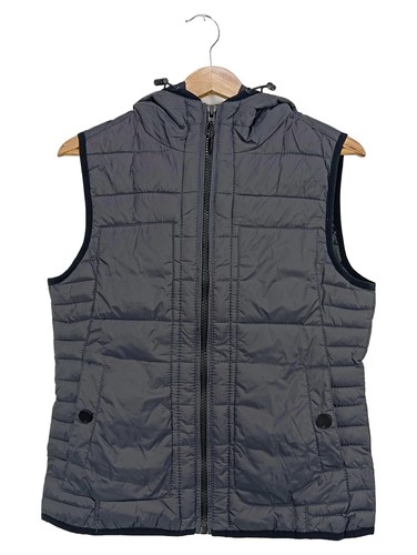 S.OLIVER Gilet Trapuntato Donna Grigio Casual (INT L - Foto 9